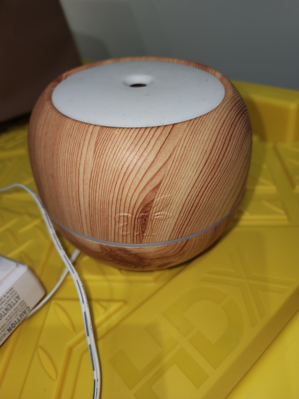 Wood Grain Essential Oil Diffuser - Natural Brown